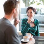 relationship advice for men being taken - dating in coffee shop